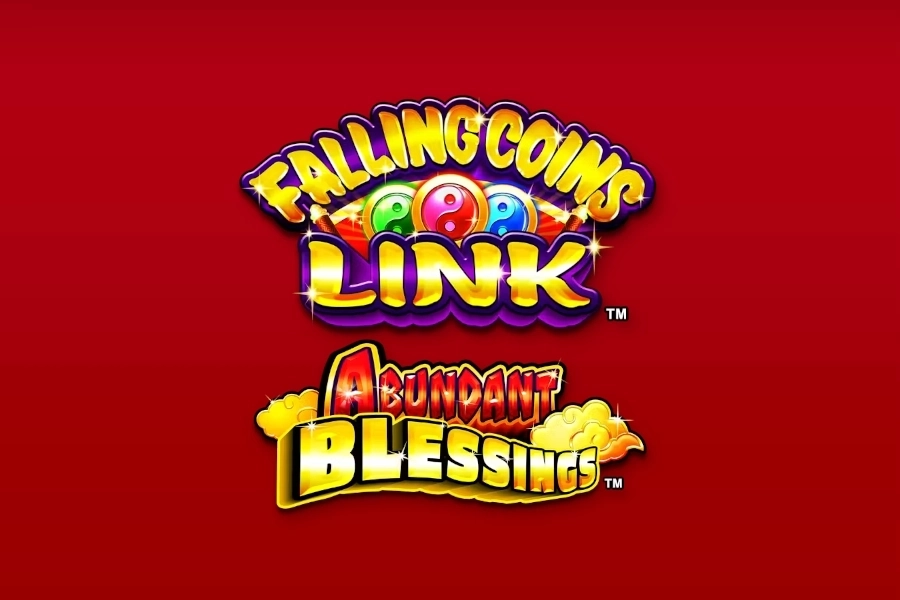 Falling Coins Link Abundant Blessings